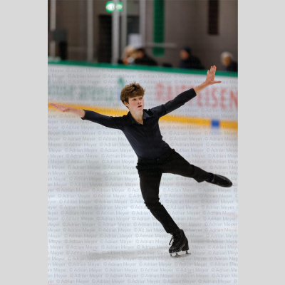 Lenny OLIVIER FRA - Junior Men - Short Program at Swiss Ice Skating Open 2025