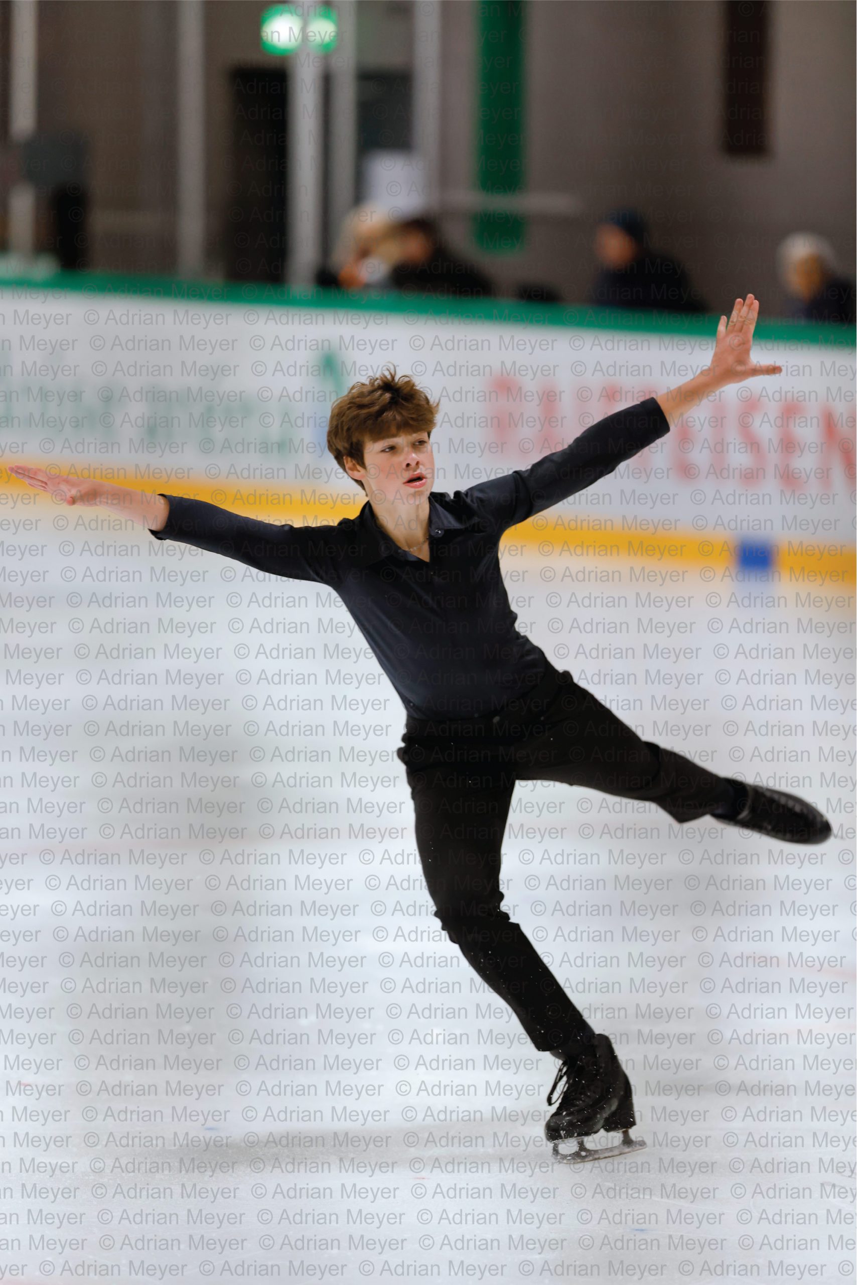 Lenny OLIVIER FRA - Junior Men - Short Program at Swiss Ice Skating Open 2025
