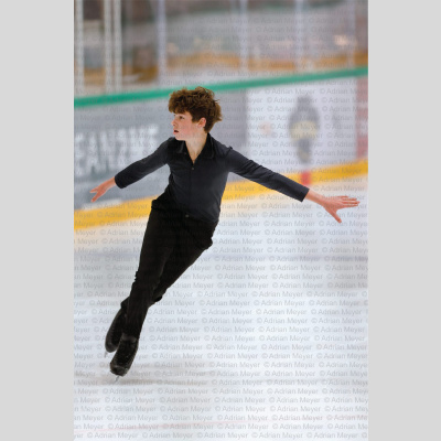 Lenny OLIVIER FRA - Junior Men - Short Program at Swiss Ice Skating Open 2025