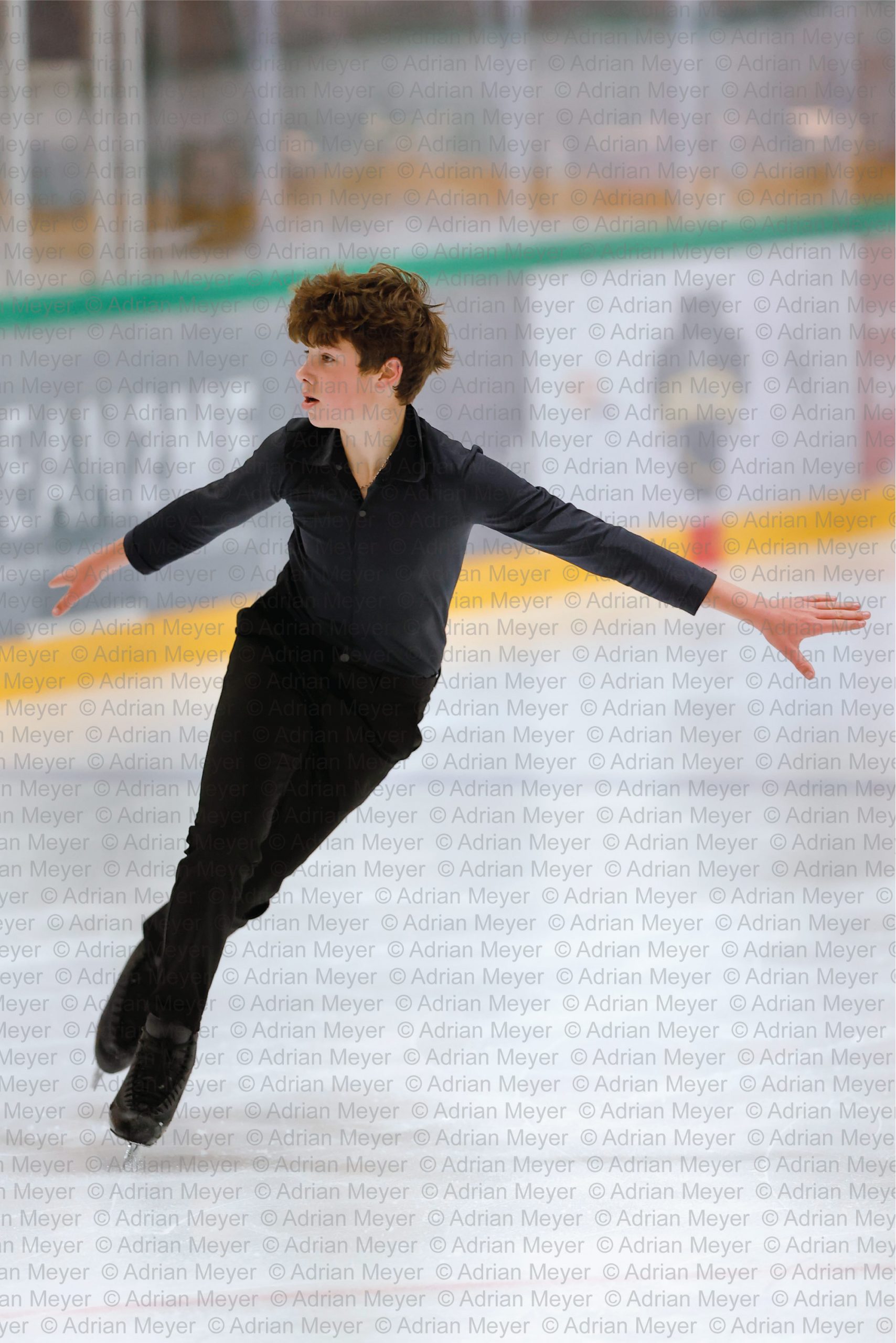 Lenny OLIVIER FRA - Junior Men - Short Program at Swiss Ice Skating Open 2025
