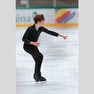 Lenny OLIVIER FRA - Junior Men - Short Program at Swiss Ice Skating Open 2025