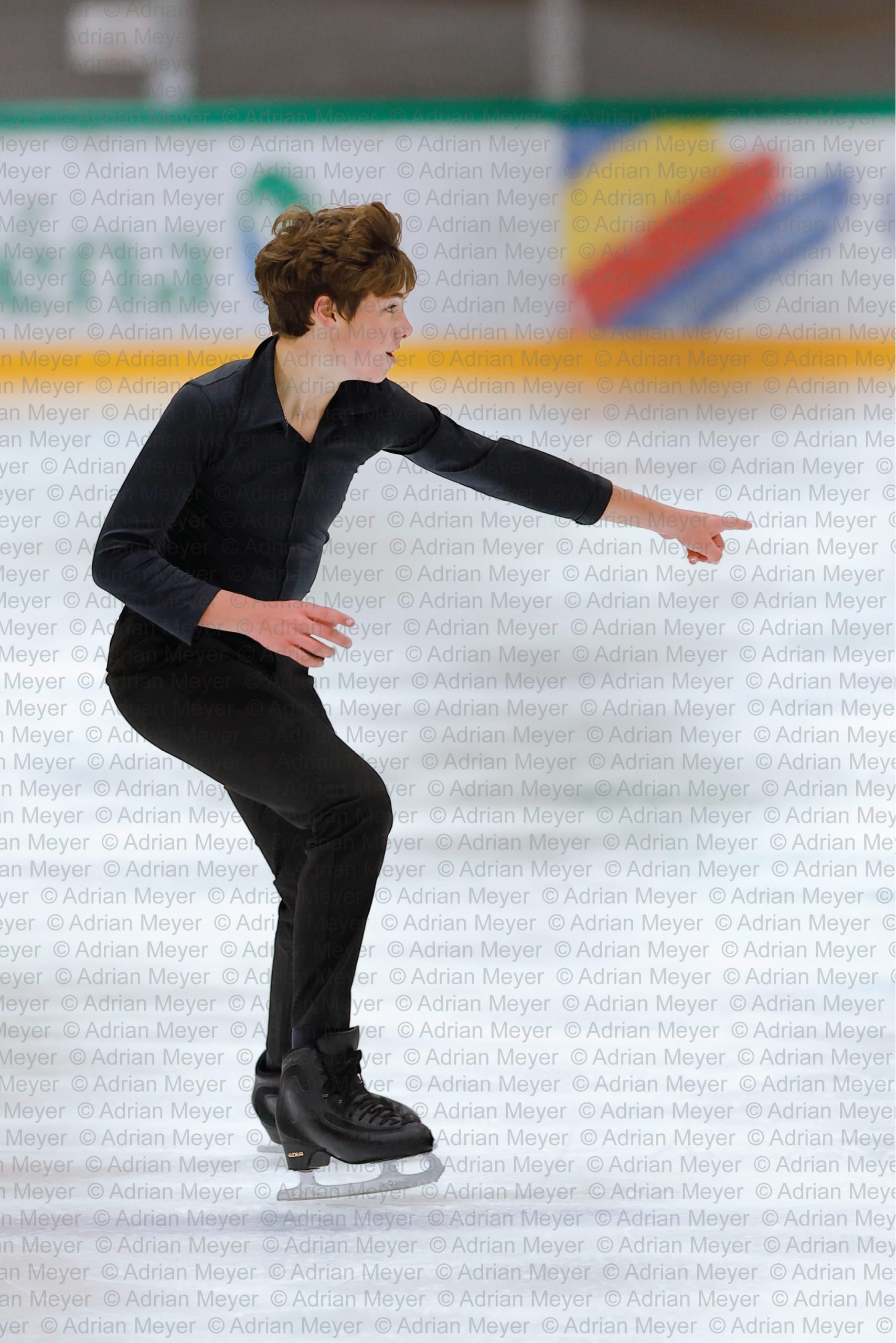 Lenny OLIVIER FRA - Junior Men - Short Program at Swiss Ice Skating Open 2025