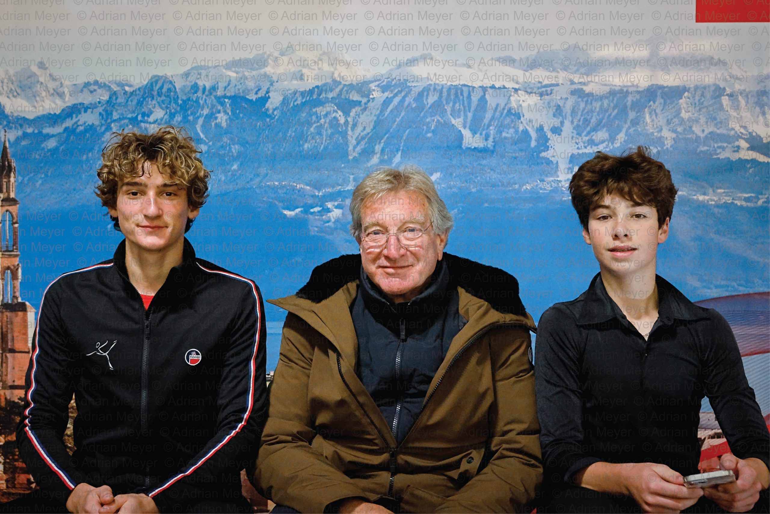 Lenny OLIVIER FRA - Junior Men - Short Program at Swiss Ice Skating Open 2025