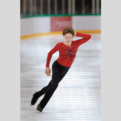 Gion SCHMID SUI - Junior Men - Short Program at Swiss Ice Skating Open 2025