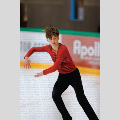 Gion SCHMID SUI - Junior Men - Short Program at Swiss Ice Skating Open 2025