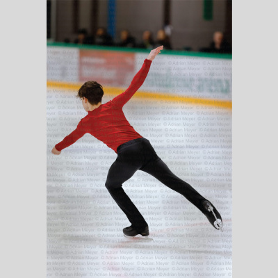 Gion SCHMID SUI - Junior Men - Short Program at Swiss Ice Skating Open 2025