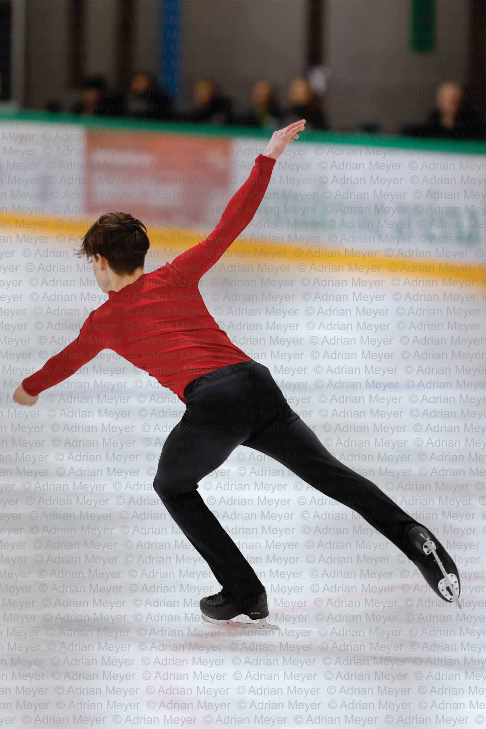 Gion SCHMID SUI - Junior Men - Short Program at Swiss Ice Skating Open 2025