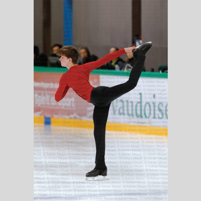 Gion SCHMID SUI - Junior Men - Short Program at Swiss Ice Skating Open 2025