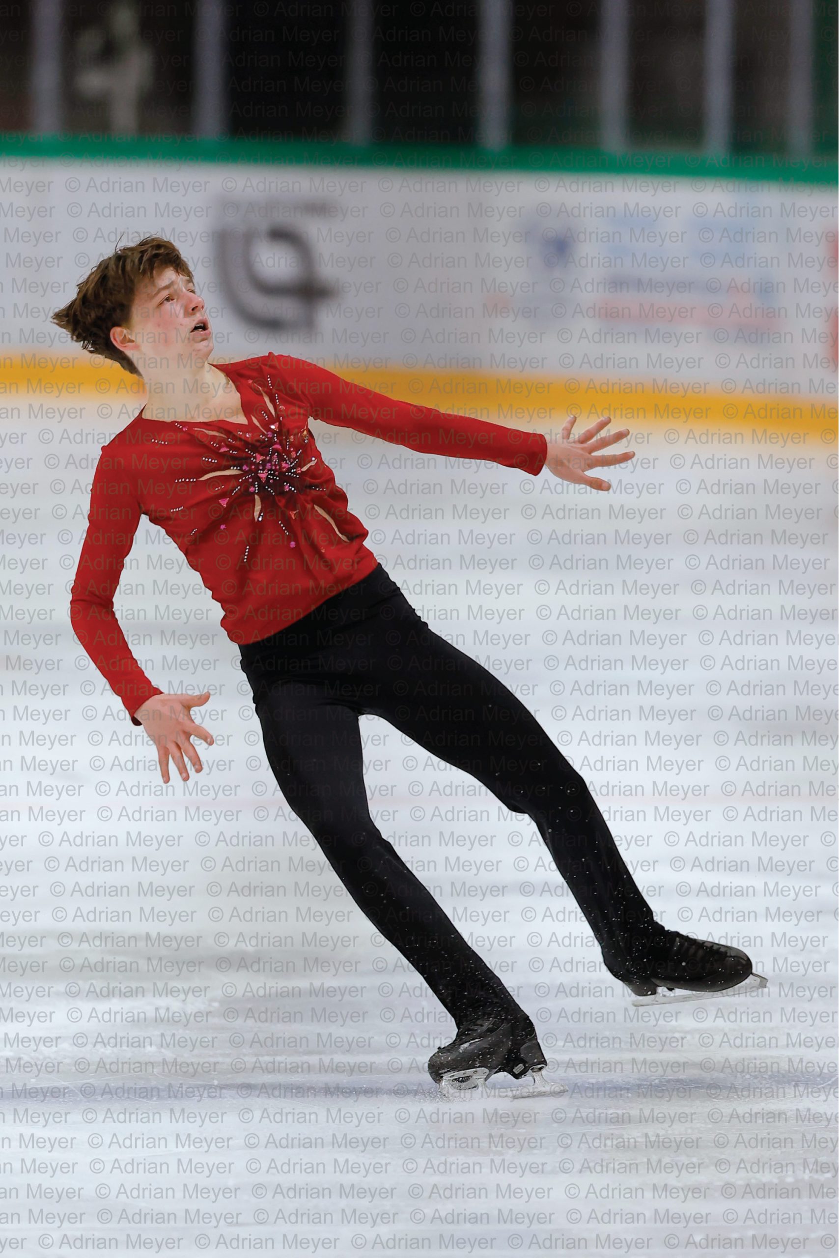 Gion SCHMID SUI - Junior Men - Short Program at Swiss Ice Skating Open 2025