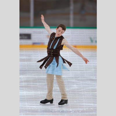 Sylvain RITCHIE FRA - Junior Men - Free Skate at Swiss Ice Skating Open 2025