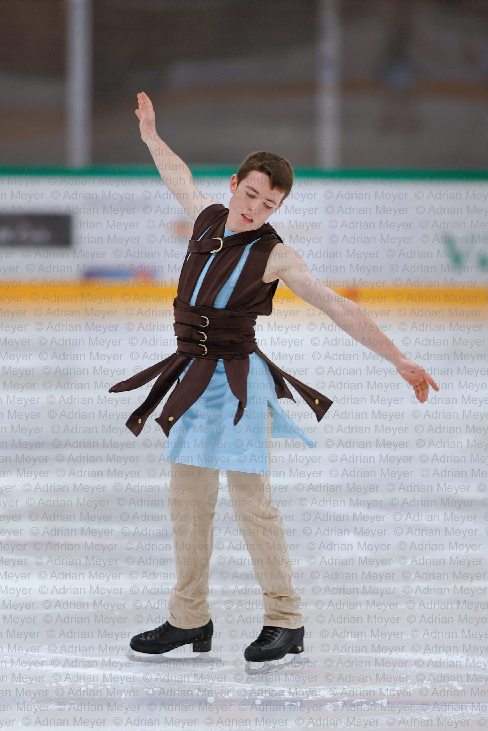 Sylvain RITCHIE FRA - Junior Men - Free Skate at Swiss Ice Skating Open 2025