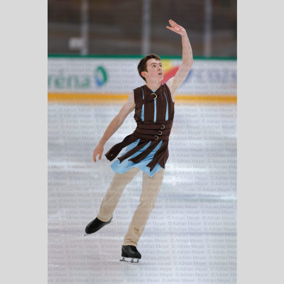 Sylvain RITCHIE FRA - Junior Men - Free Skate at Swiss Ice Skating Open 2025
