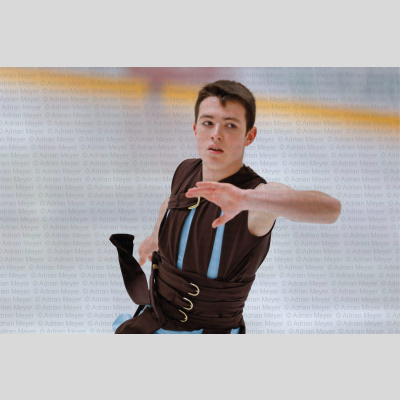 Sylvain RITCHIE FRA - Junior Men - Free Skate at Swiss Ice Skating Open 2025