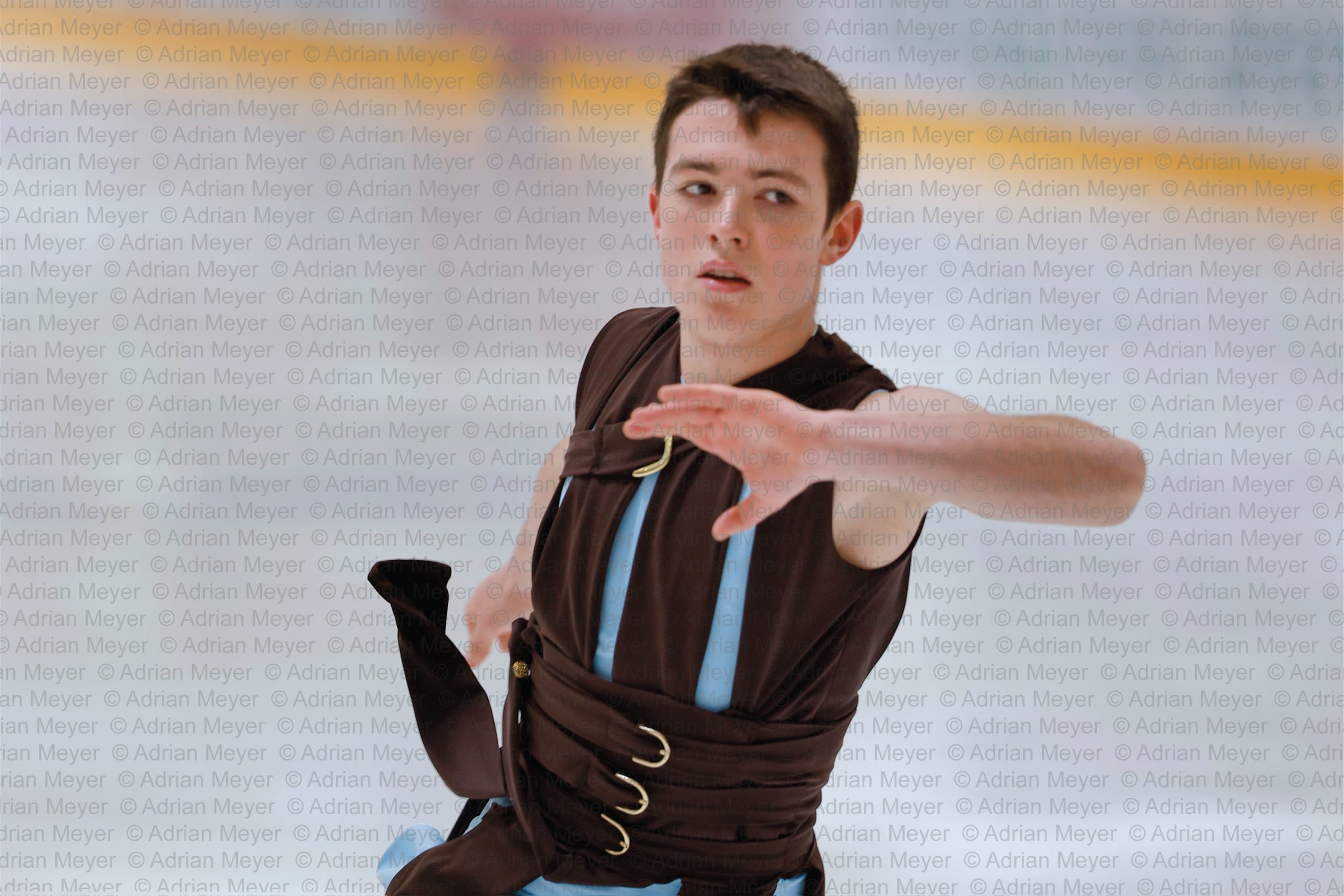 Sylvain RITCHIE FRA - Junior Men - Free Skate at Swiss Ice Skating Open 2025