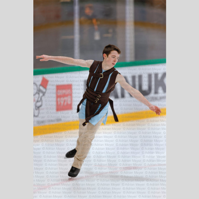 Sylvain RITCHIE FRA - Junior Men - Free Skate at Swiss Ice Skating Open 2025