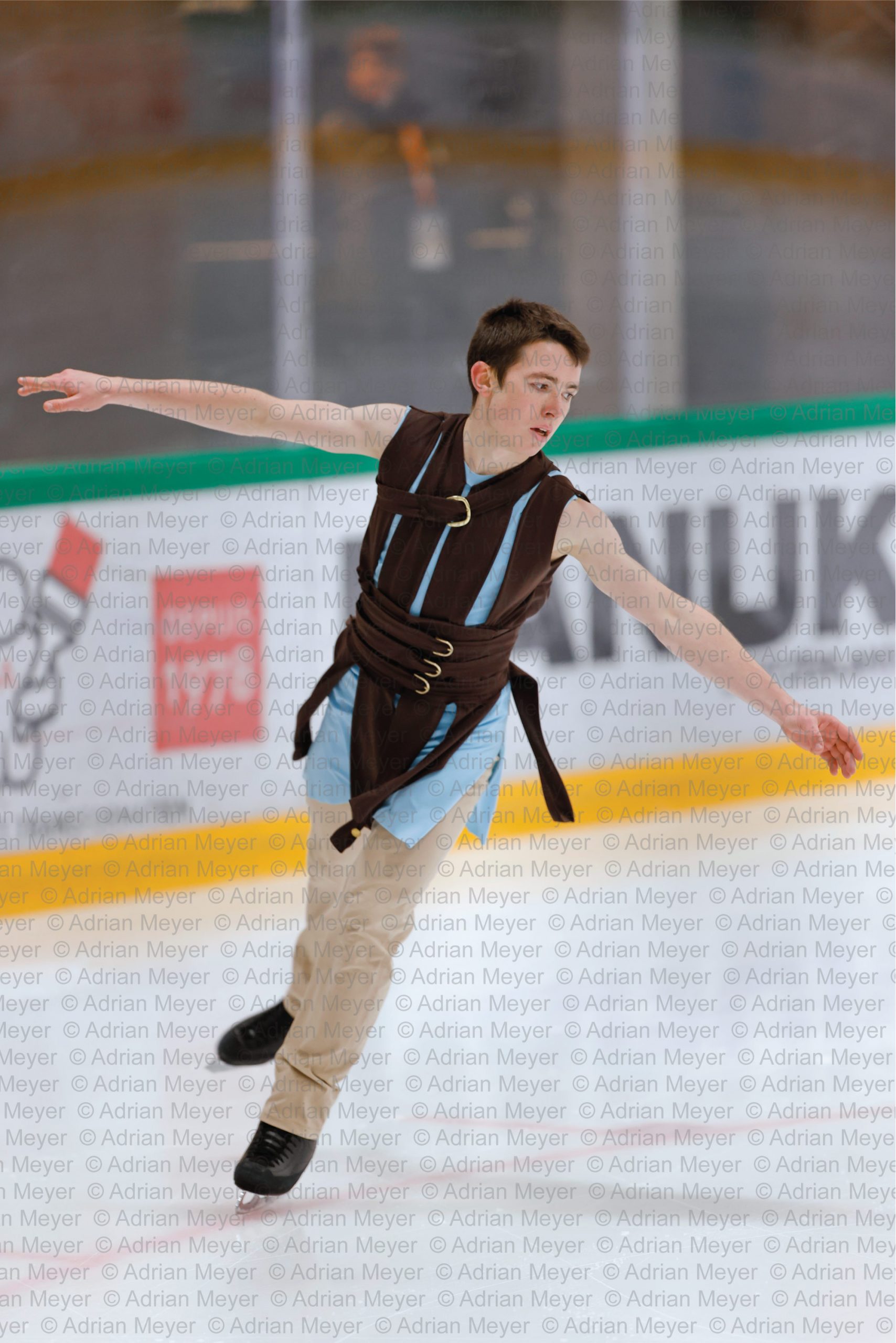 Sylvain RITCHIE FRA - Junior Men - Free Skate at Swiss Ice Skating Open 2025