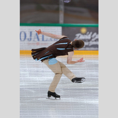 Sylvain RITCHIE FRA - Junior Men - Free Skate at Swiss Ice Skating Open 2025