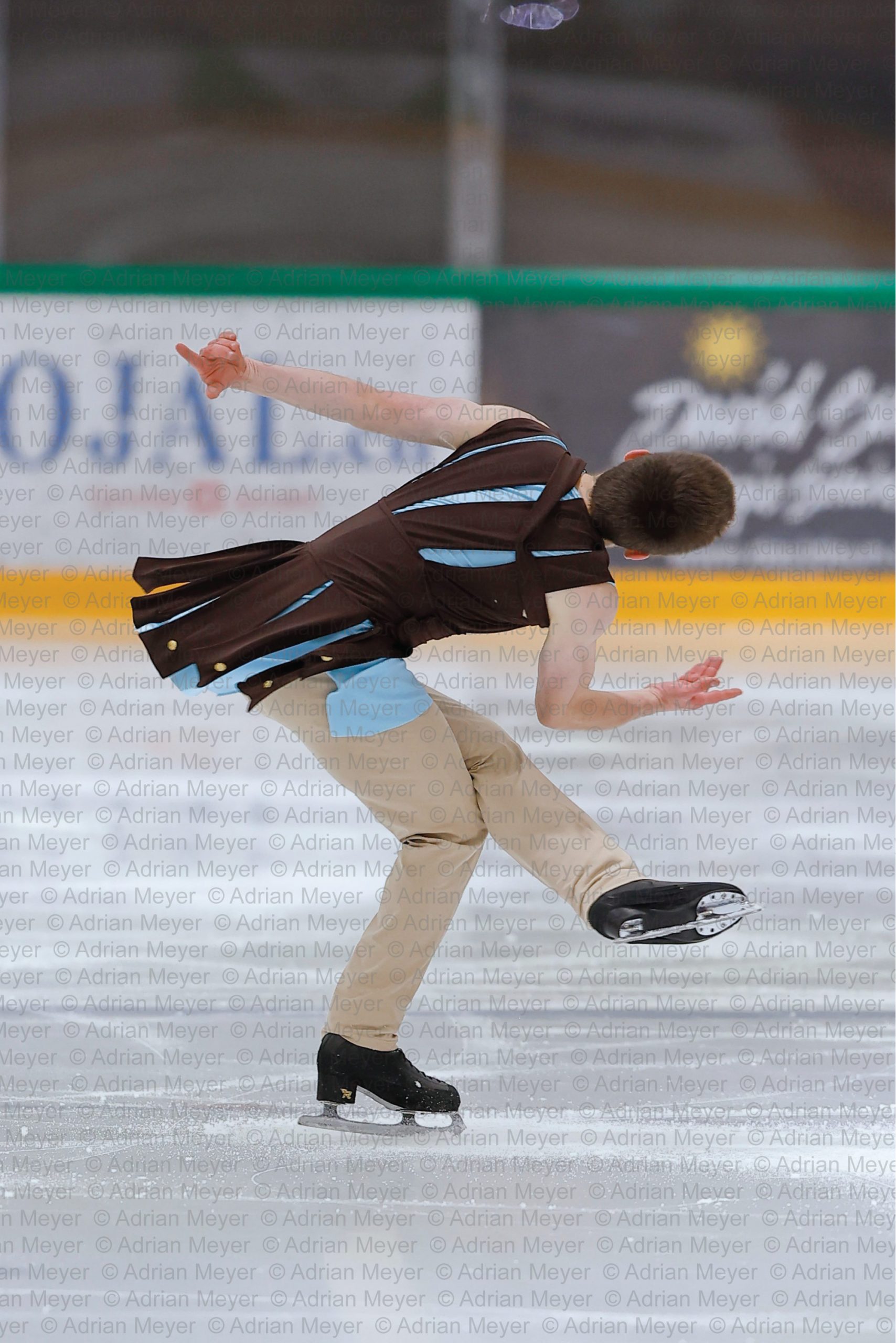 Sylvain RITCHIE FRA - Junior Men - Free Skate at Swiss Ice Skating Open 2025