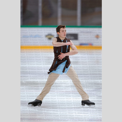 Sylvain RITCHIE FRA - Junior Men - Free Skate at Swiss Ice Skating Open 2025
