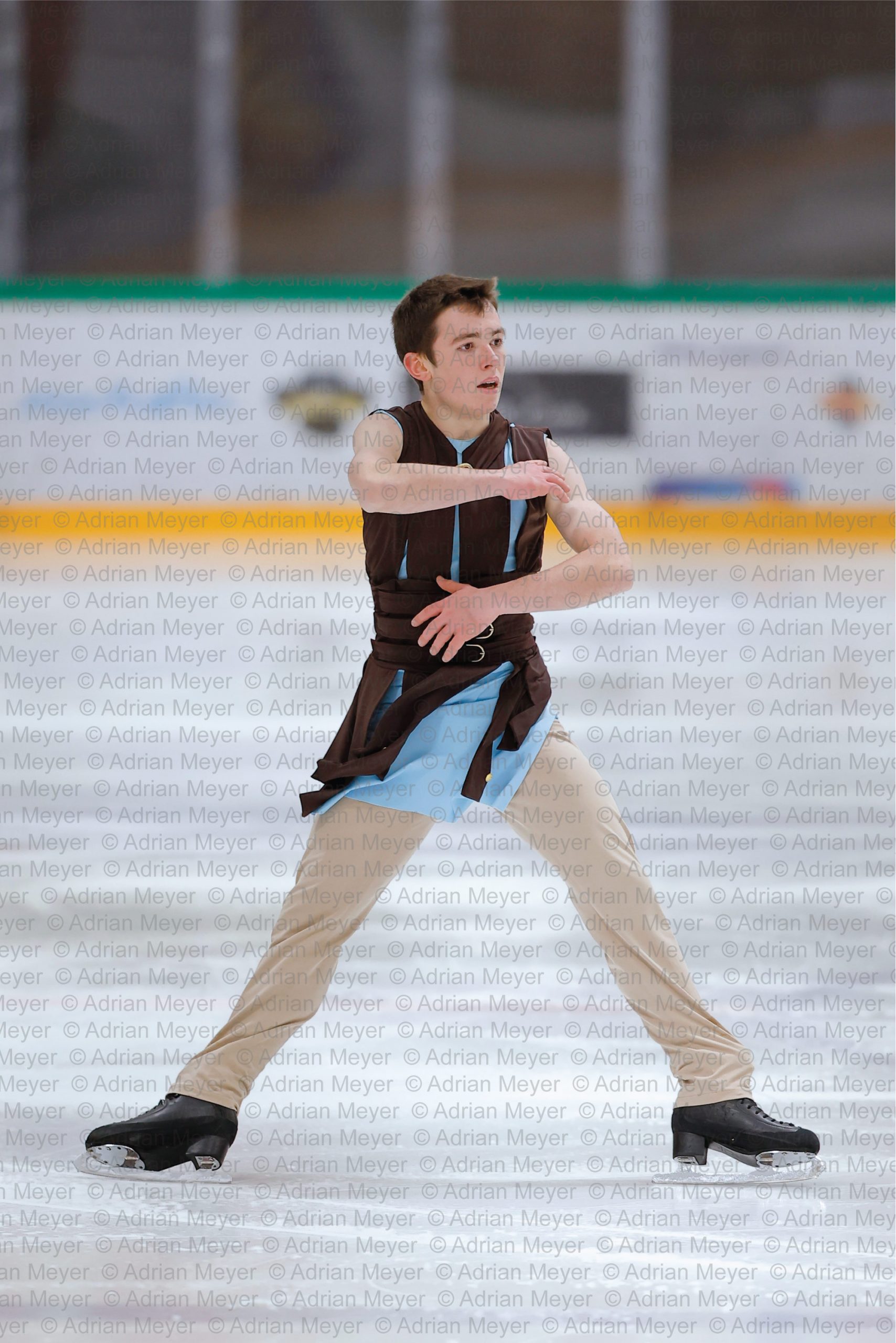 Sylvain RITCHIE FRA - Junior Men - Free Skate at Swiss Ice Skating Open 2025