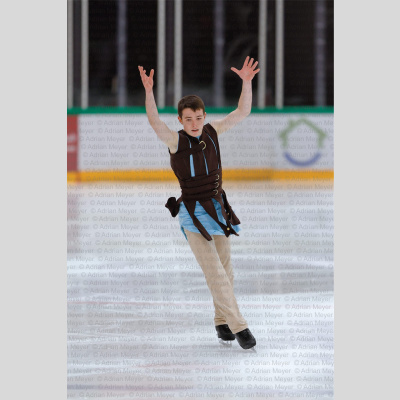 Sylvain RITCHIE FRA - Junior Men - Free Skate at Swiss Ice Skating Open 2025