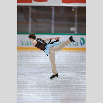 Sylvain RITCHIE FRA - Junior Men - Free Skate at Swiss Ice Skating Open 2025