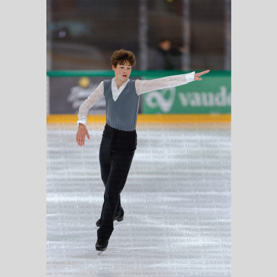 Lenny OLIVIER FRA - Junior Men - Free Skate at Swiss Ice Skating Open 2025