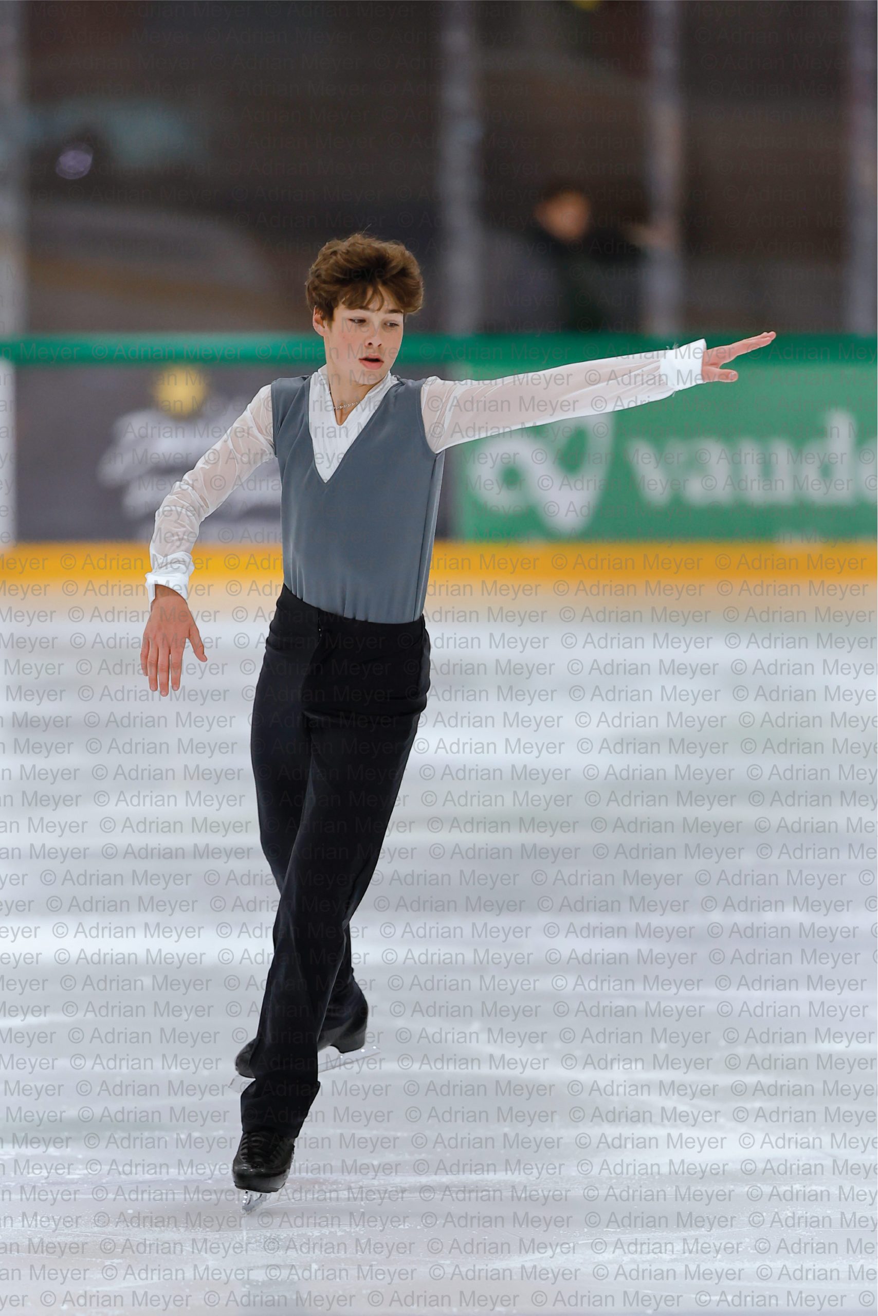 Lenny OLIVIER FRA - Junior Men - Free Skate at Swiss Ice Skating Open 2025