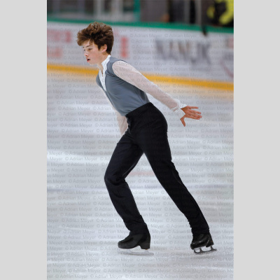 Lenny OLIVIER FRA - Junior Men - Free Skate at Swiss Ice Skating Open 2025