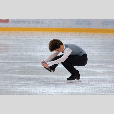 Lenny OLIVIER FRA - Junior Men - Free Skate at Swiss Ice Skating Open 2025