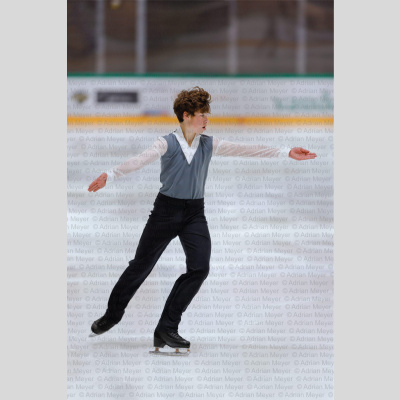 Lenny OLIVIER FRA - Junior Men - Free Skate at Swiss Ice Skating Open 2025
