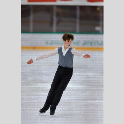 Lenny OLIVIER FRA - Junior Men - Free Skate at Swiss Ice Skating Open 2025