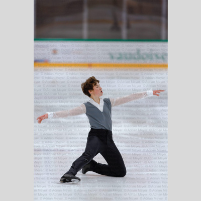 Lenny OLIVIER FRA - Junior Men - Free Skate at Swiss Ice Skating Open 2025