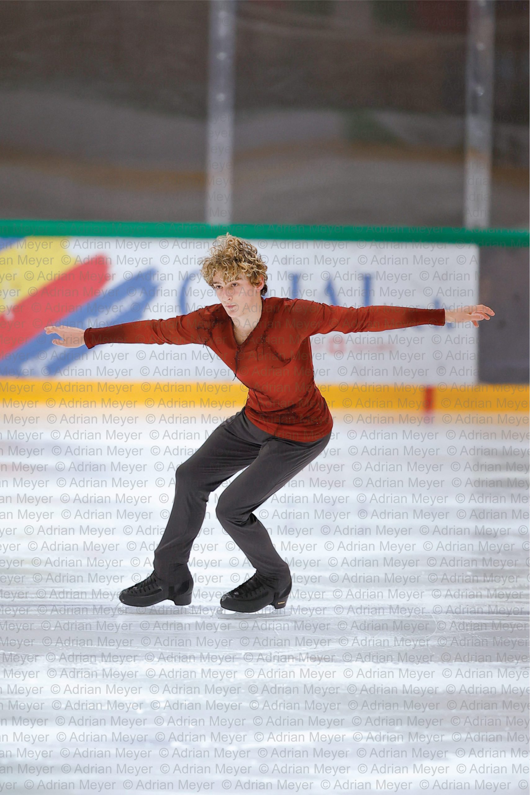 Daniel VERBAT FRA - Junior Men - Free Skate at Swiss Ice Skating Open 2025