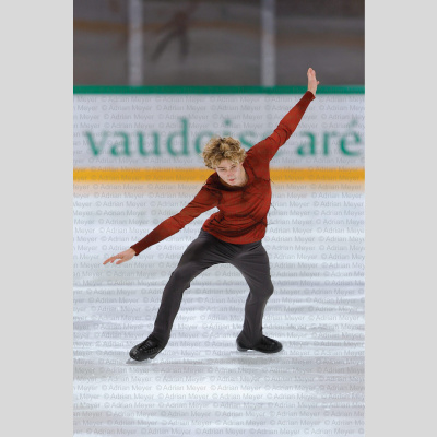 Daniel VERBAT FRA - Junior Men - Free Skate at Swiss Ice Skating Open 2025