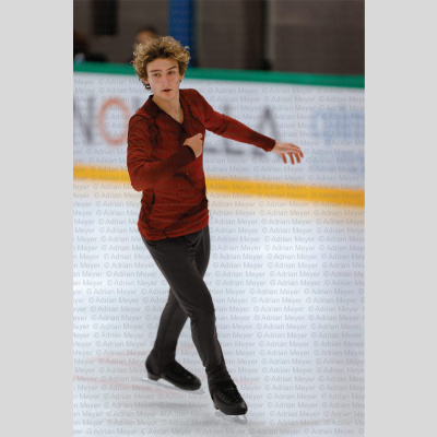 Daniel VERBAT FRA - Junior Men - Free Skate at Swiss Ice Skating Open 2025