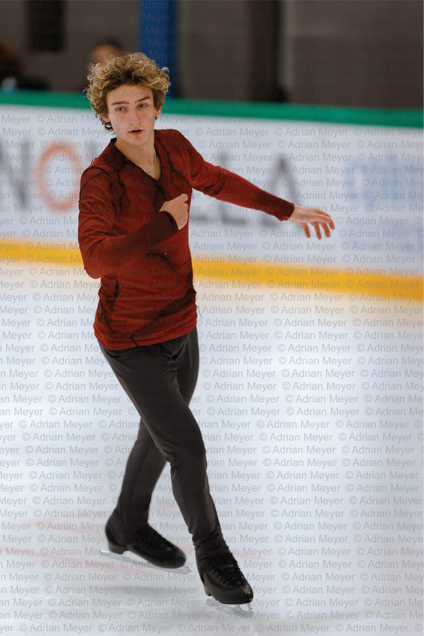 Daniel VERBAT FRA - Junior Men - Free Skate at Swiss Ice Skating Open 2025