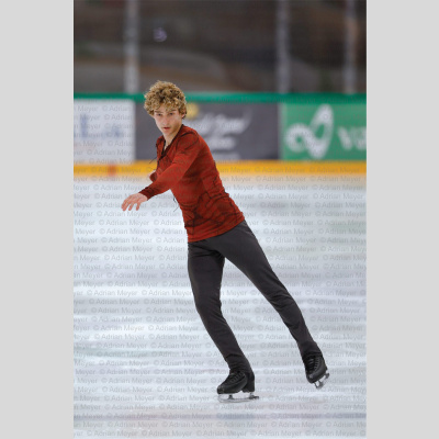Daniel VERBAT FRA - Junior Men - Free Skate at Swiss Ice Skating Open 2025