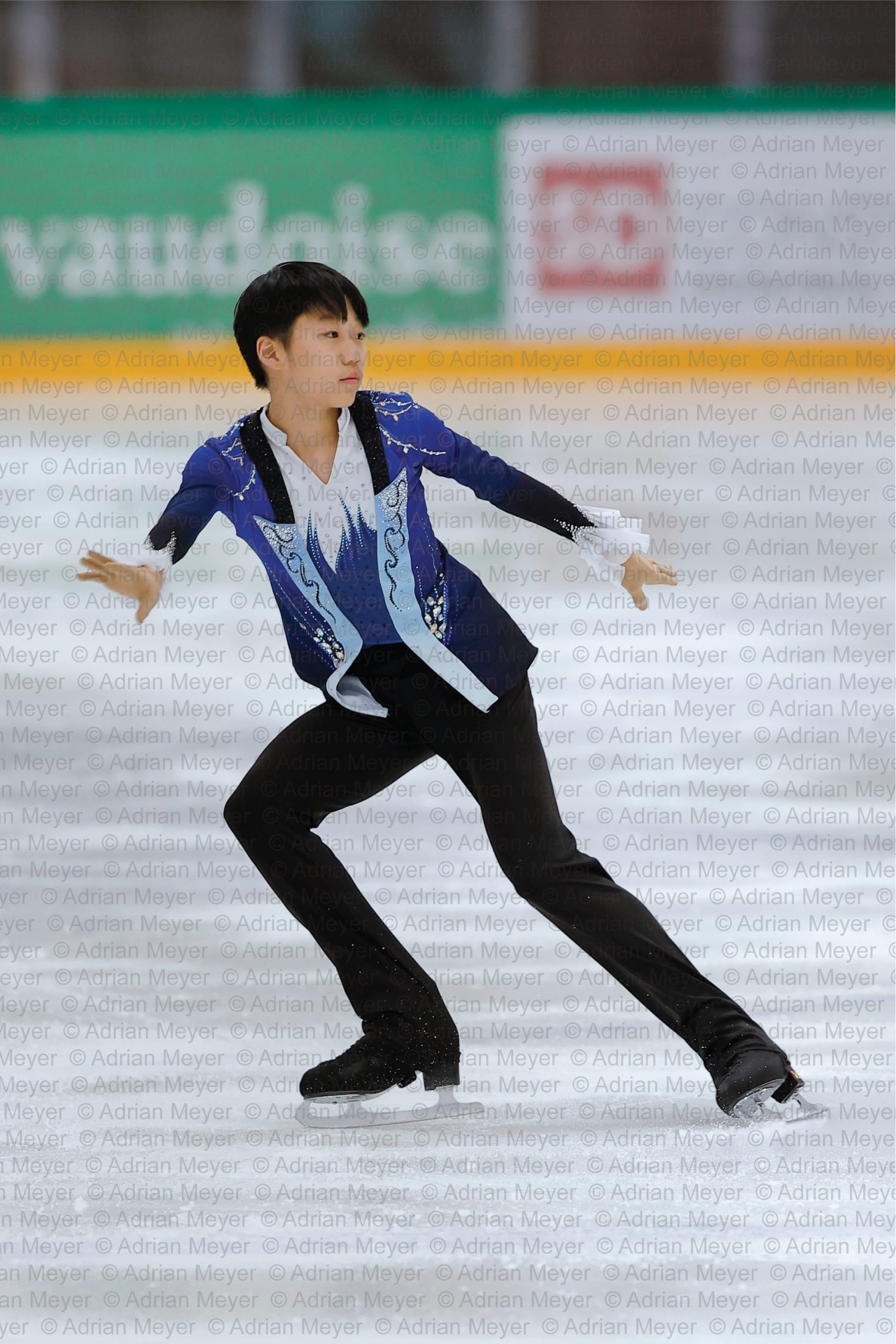 Felix Haoyu ZENG GER - Junior Men - Free Skate at Swiss Ice Skating Open 2025