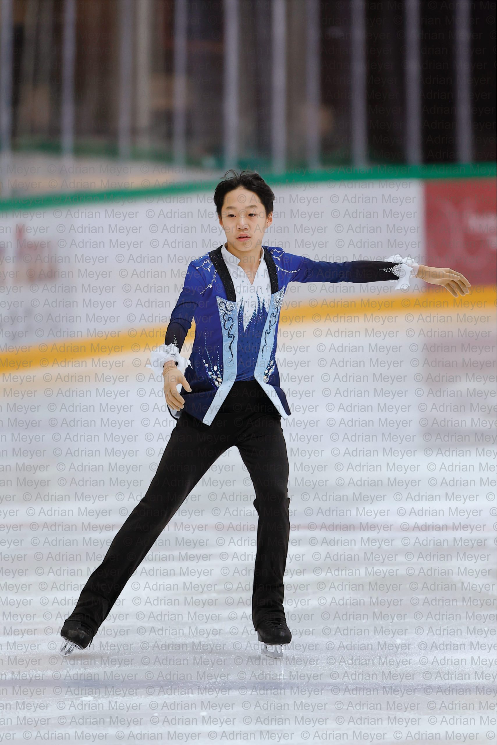 Felix Haoyu ZENG GER - Junior Men - Free Skate at Swiss Ice Skating Open 2025