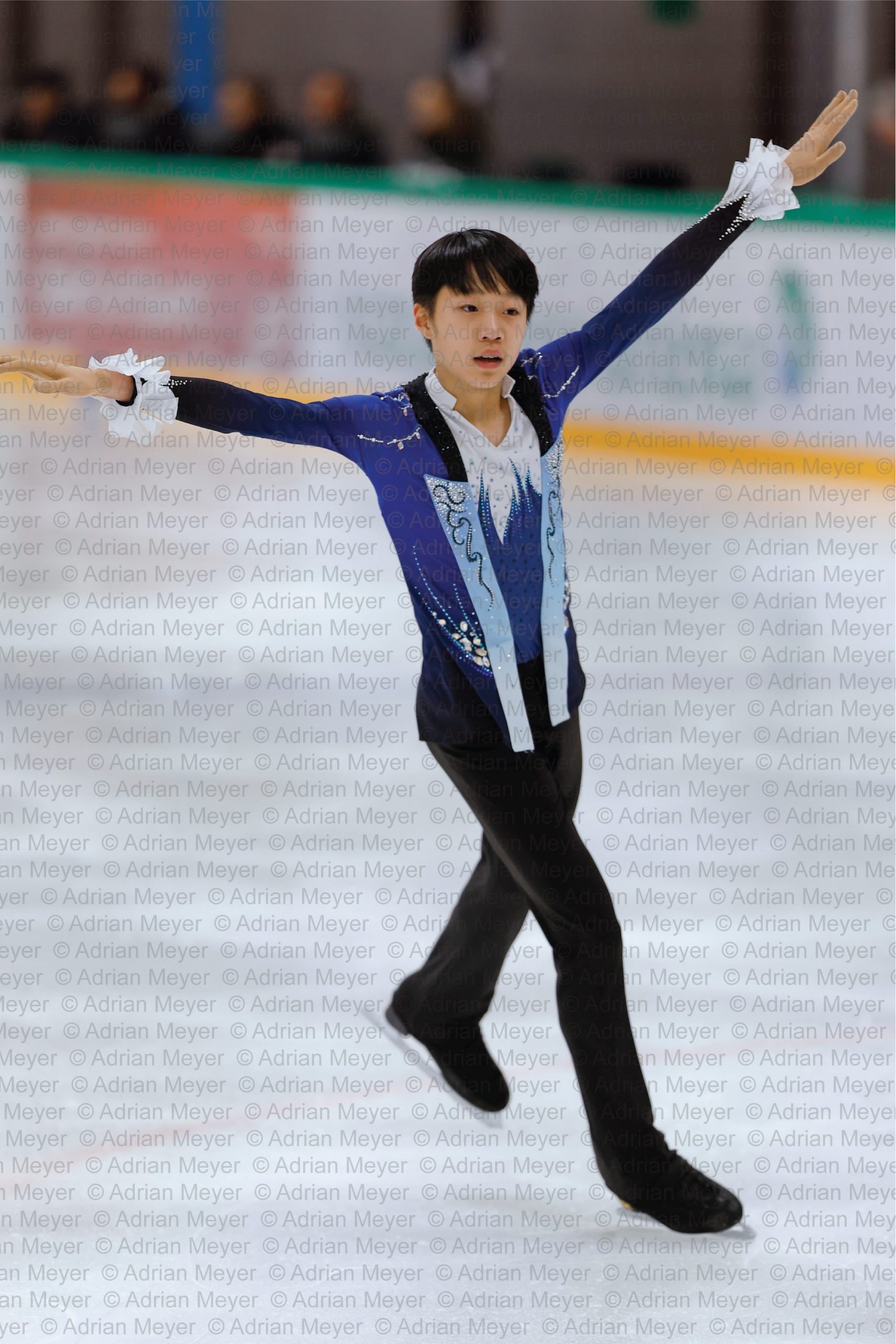 Felix Haoyu ZENG GER - Junior Men - Free Skate at Swiss Ice Skating Open 2025