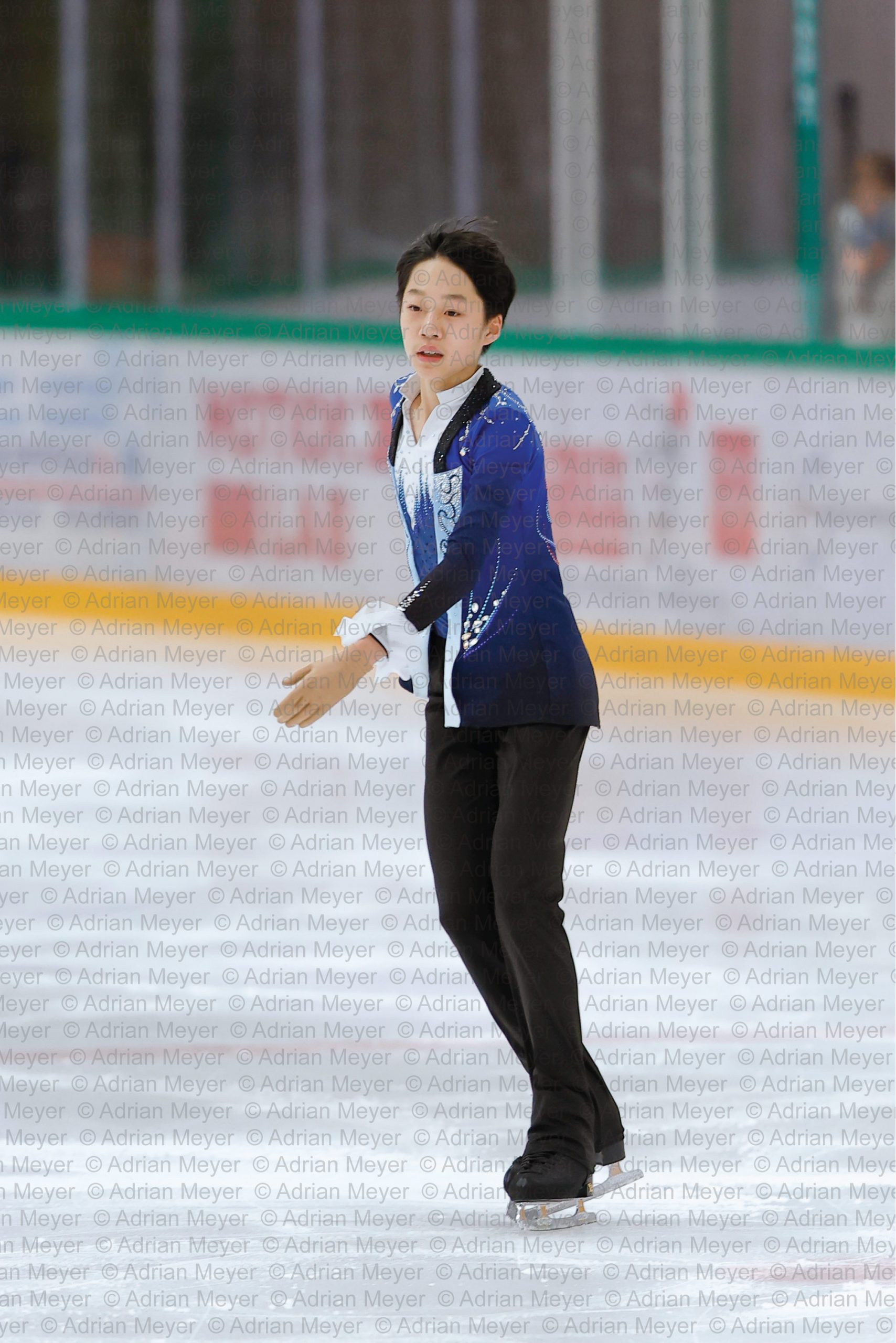 Felix Haoyu ZENG GER - Junior Men - Free Skate at Swiss Ice Skating Open 2025