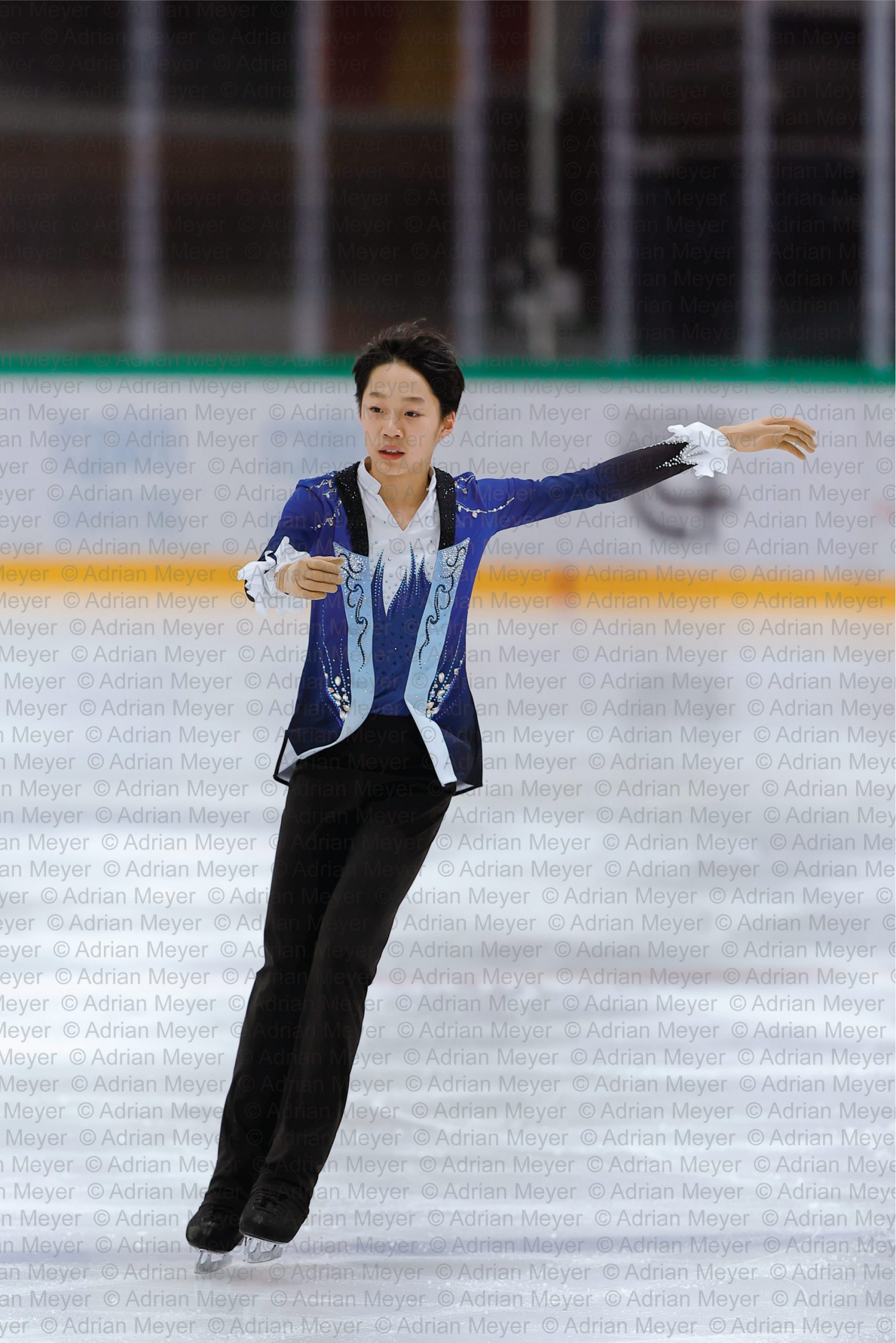 Felix Haoyu ZENG GER - Junior Men - Free Skate at Swiss Ice Skating Open 2025