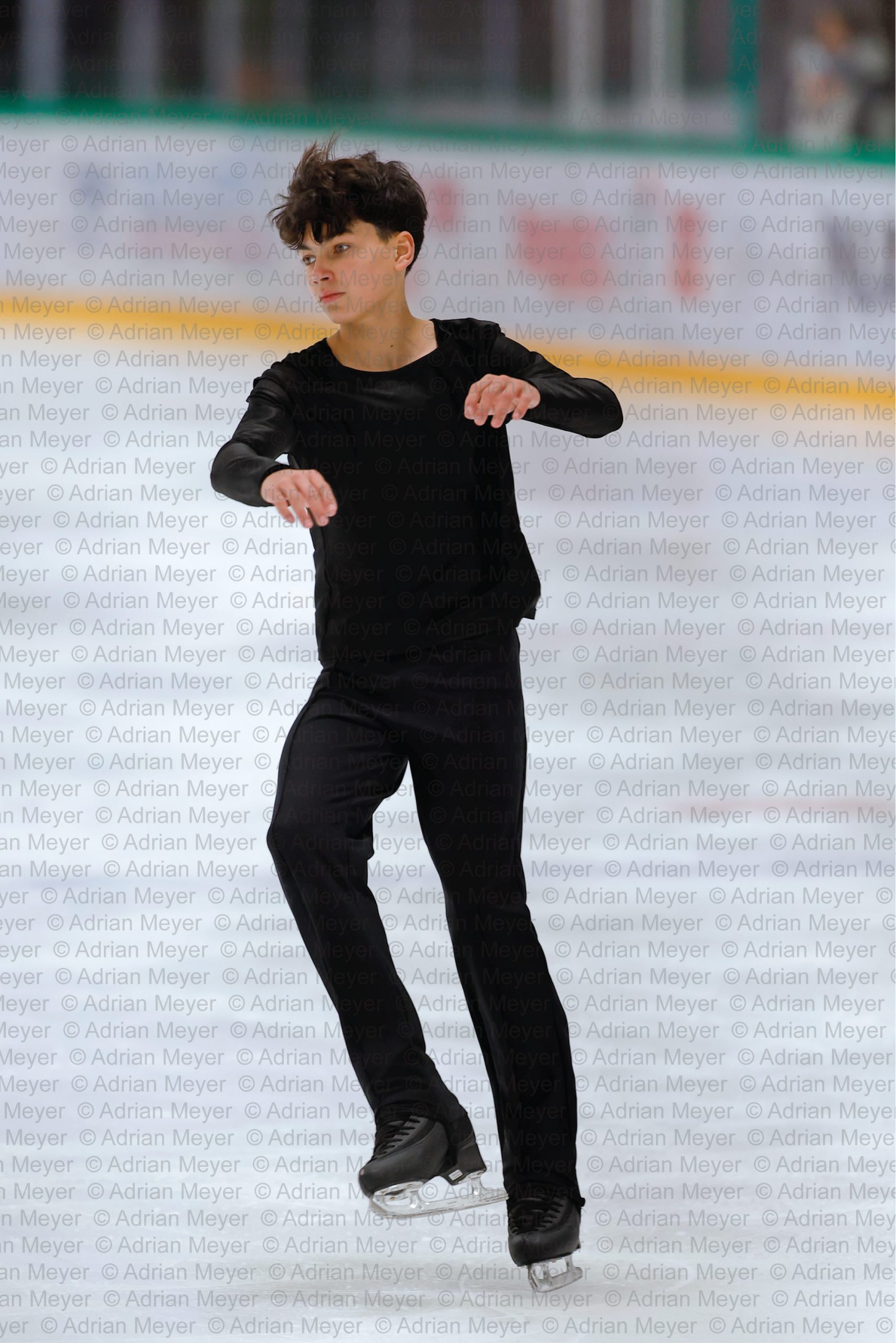 Sandro de ANGELO SUI - Junior Men - Free Skate at Swiss Ice Skating Open 2025