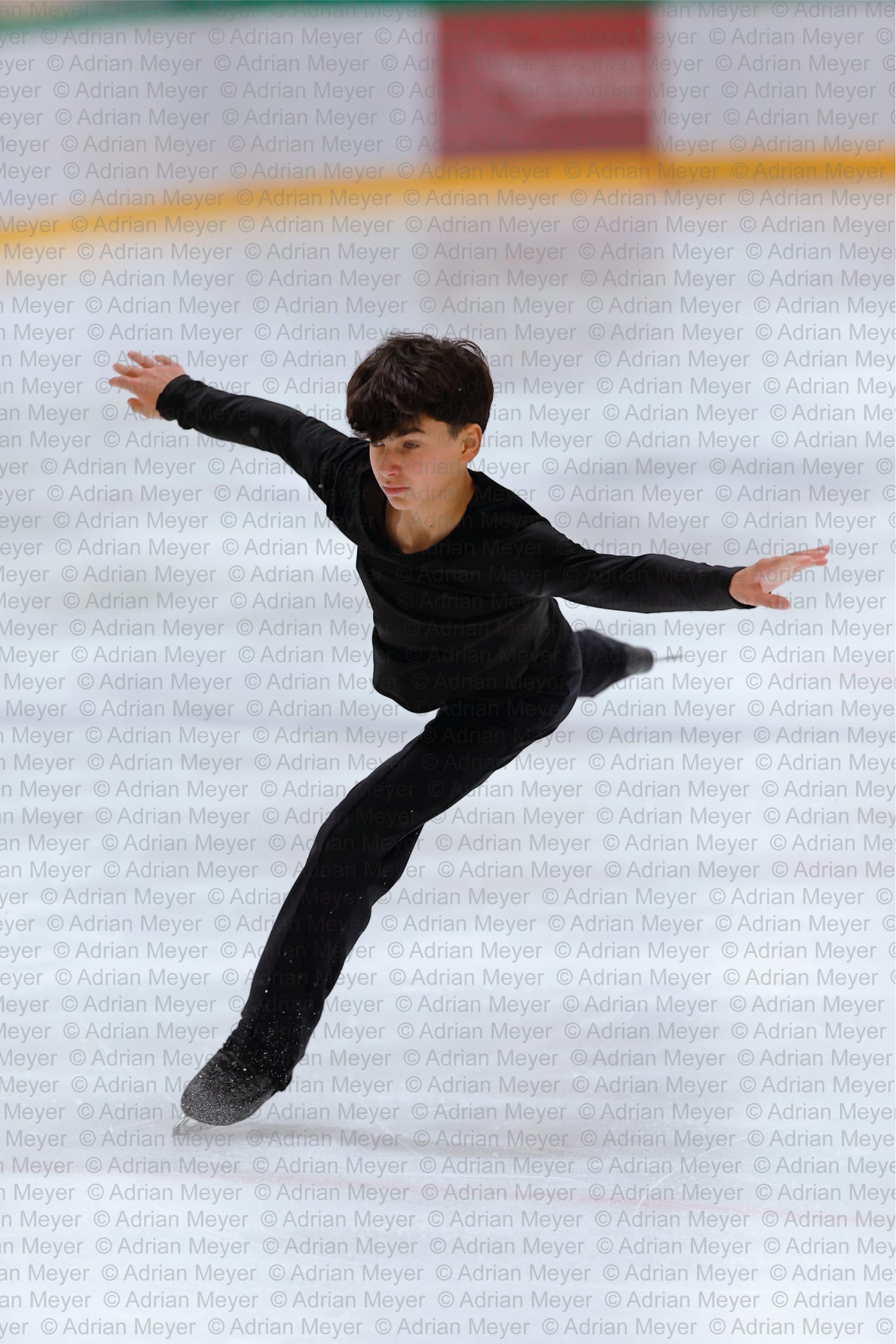 Sandro de ANGELO SUI - Junior Men - Free Skate at Swiss Ice Skating Open 2025