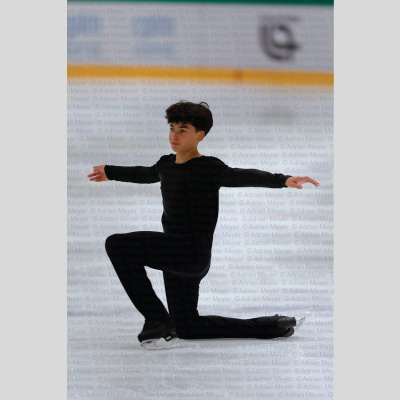 Sandro de ANGELO SUI - Junior Men - Free Skate at Swiss Ice Skating Open 2025