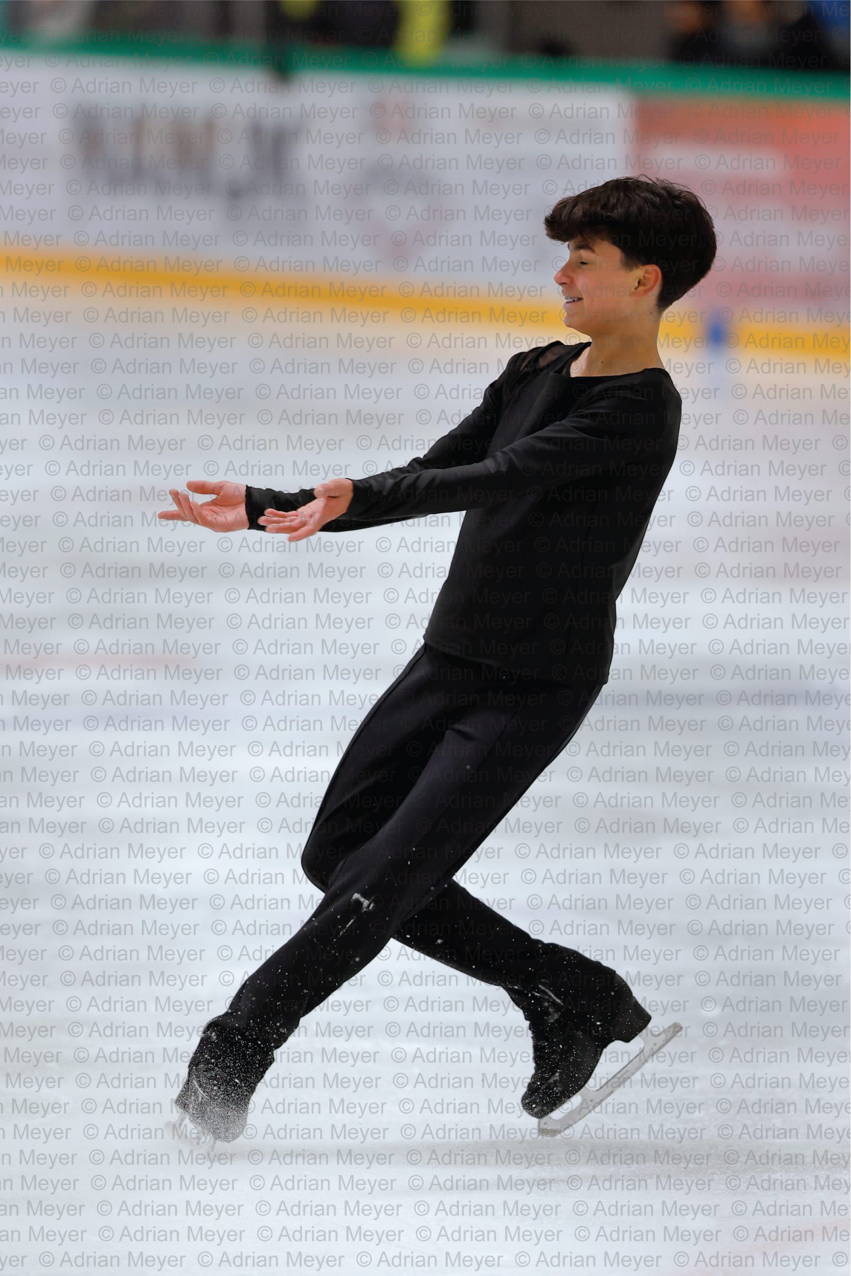 Sandro de ANGELO SUI - Junior Men - Free Skate at Swiss Ice Skating Open 2025
