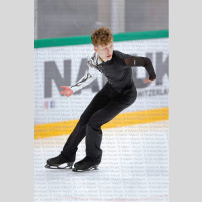 Daniil VALANOV NOR - Junior Men - Free Skate at Swiss Ice Skating Open 2025