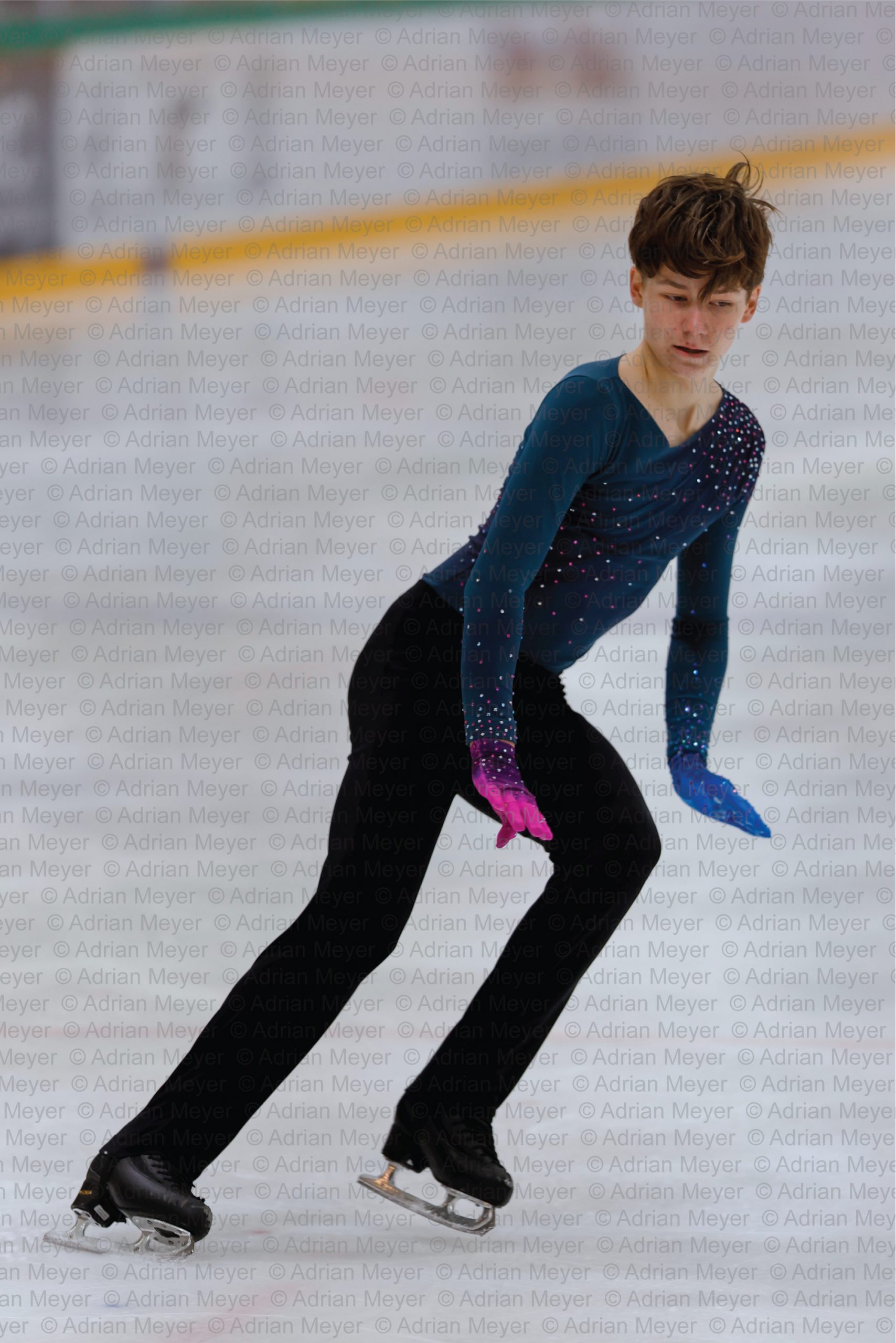Gion SCHMID SUI - Junior Men - Free Skate at Swiss Ice Skating Open 2025