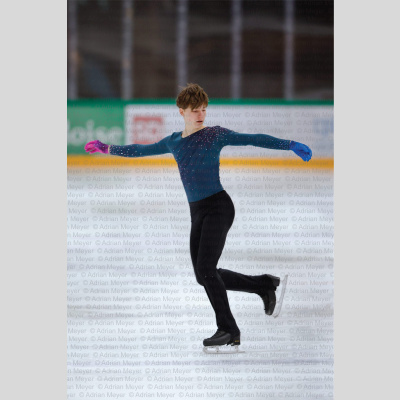 Gion SCHMID SUI - Junior Men - Free Skate at Swiss Ice Skating Open 2025